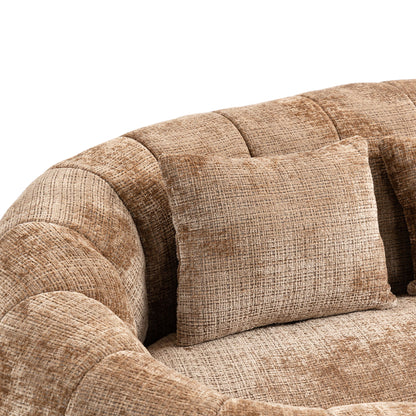 Bean Bag Sofa Lazy Sofa Durable Comfort Lounger High Back Bean Bag Chair Couch - Coffee