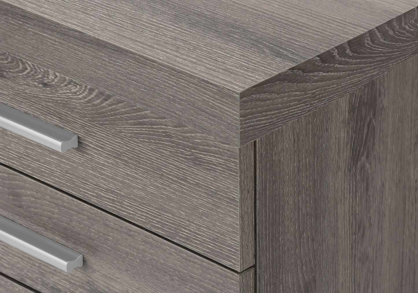 File Cabinet, Rolling Mobile, Storage Drawers, Printer Stand, Office, Contemporary And Modern - Taupe