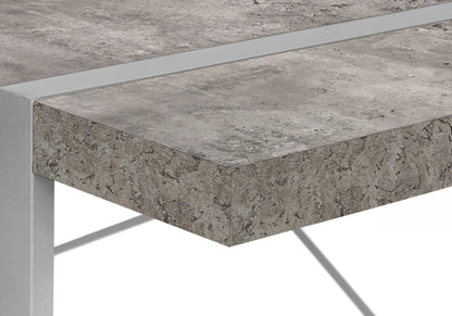 Computer Desk For Home Office, Laptop, Contemporary And Modern - Gray