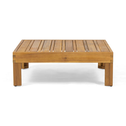 Brava - X Back Corner Bench R With Coffee Table - Red
