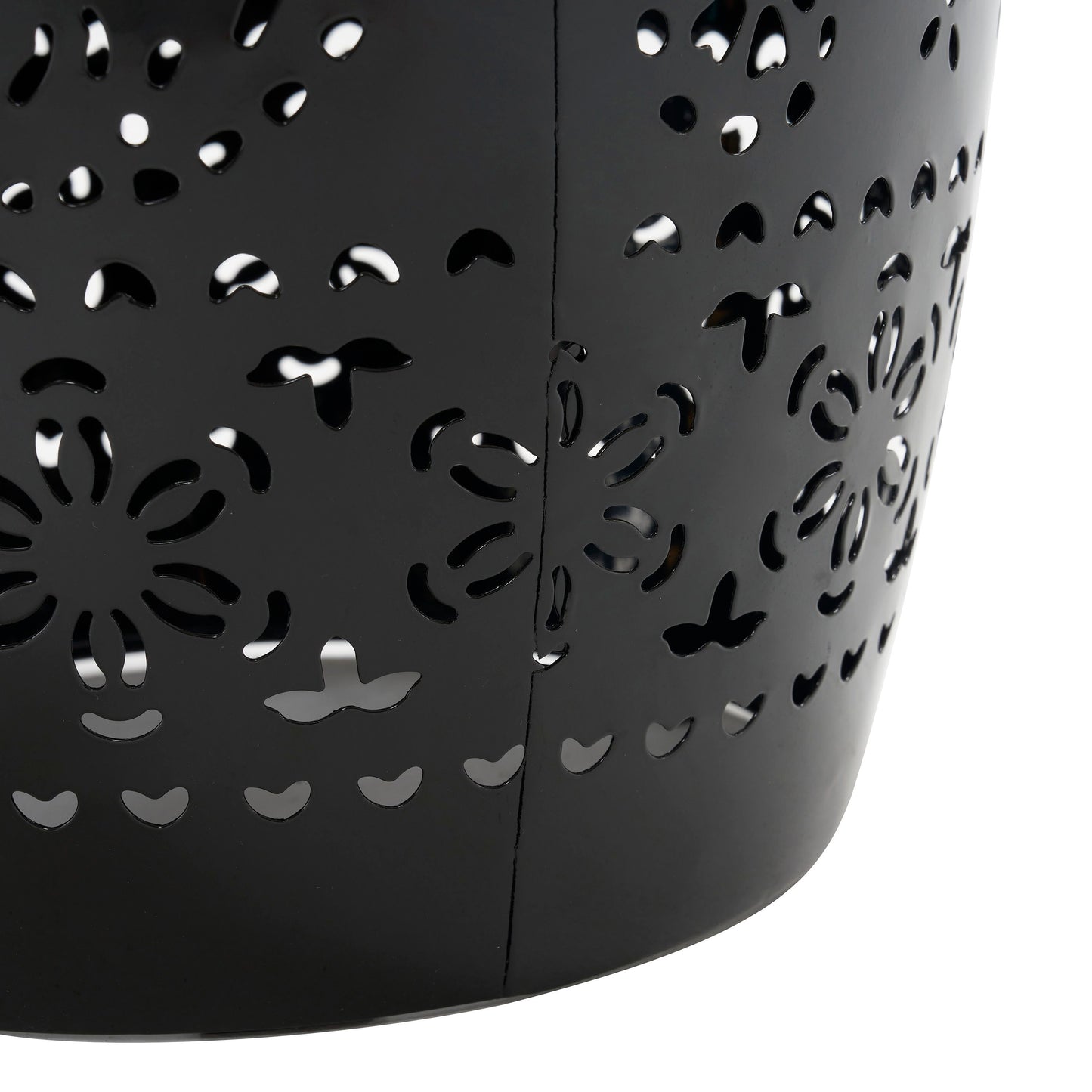 Ruby - Modern Mosaic Side Table - Black