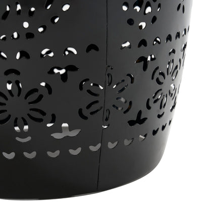 Ruby - Modern Mosaic Side Table - Black