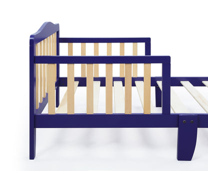 Twain - Toddler Bed - Blue/Natural