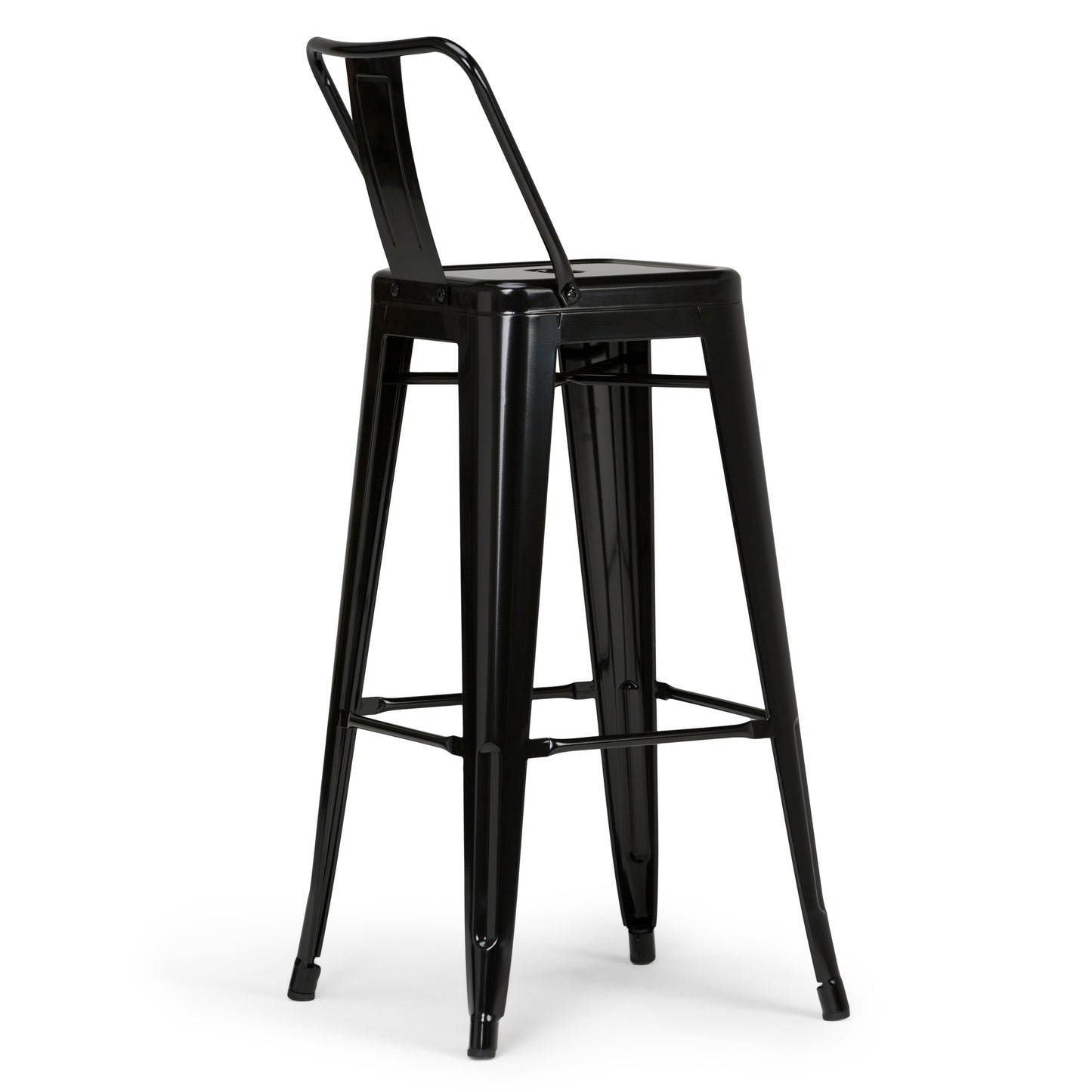 Rayne - Metal Bar Stool (Set of 2) - Black
