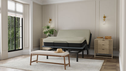 Gel Comfort - 8" Full Firm Mattress - Black / Gray