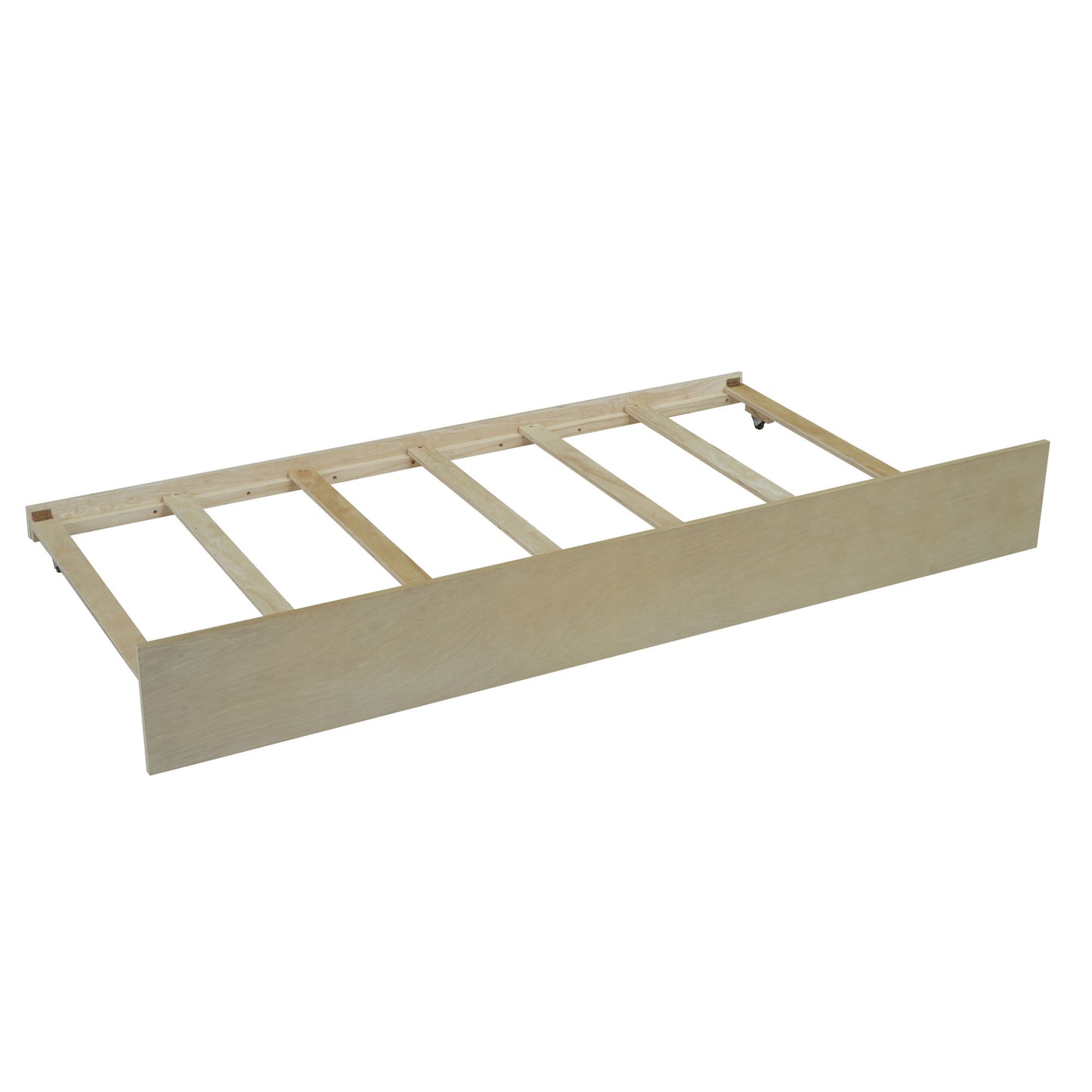 Twin Size House Bed & Twin Size Trundle - Natural