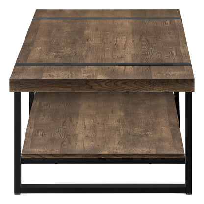 Coffee Table, Accent, Cocktail, Rectangular, Living Room, Contemporary, Modern - Brown