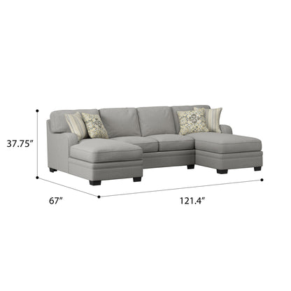 Berza - U Shaped Sectional - Gray