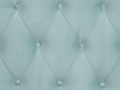 Luma - California King Upholstered Bed - Light Blue