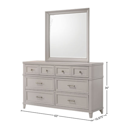 6 Drawer Dresser - Gray