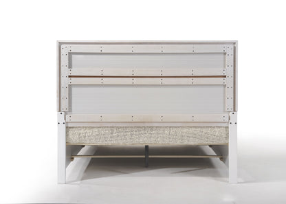 Naima - Queen Bed With Storage - White