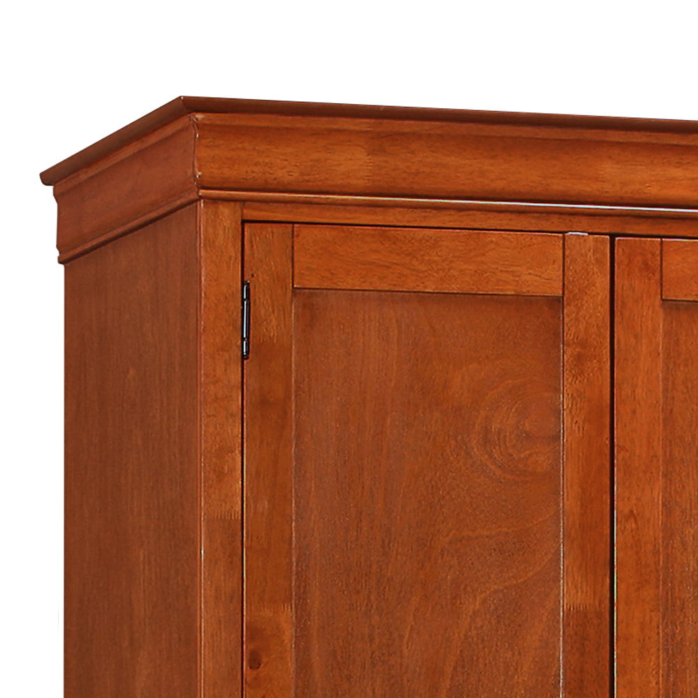 Elegant Armoire For Timeless Storage - Oak