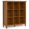 Warm Shaker - 9 Cube Storage - Brown