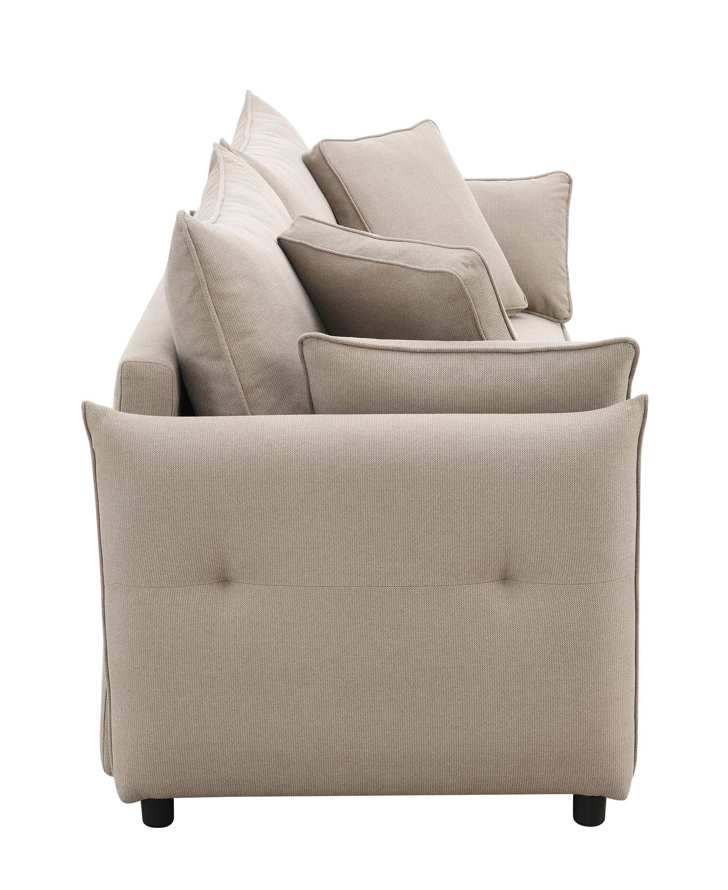 Irina - Pull Out Sleep With Storage - Beige