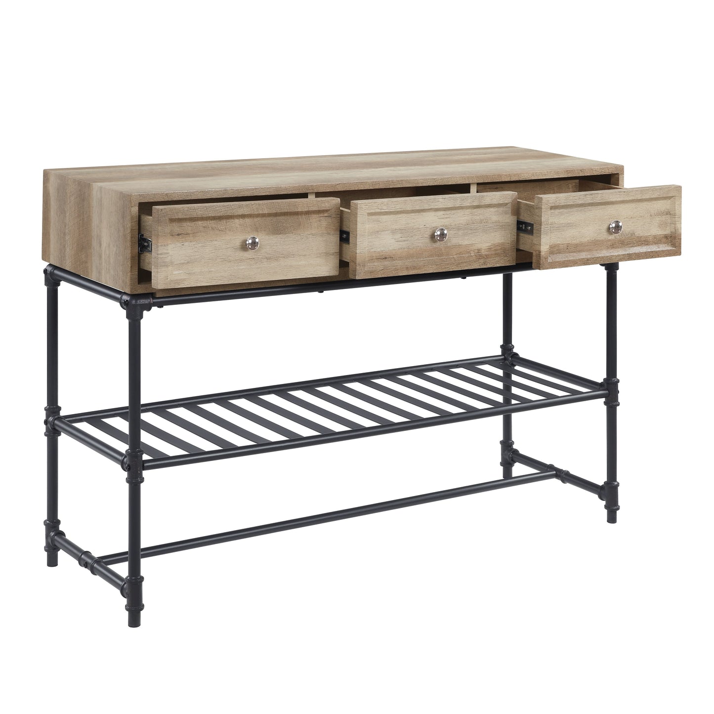 Brantley - Sofa Table - Oak / Sandy Gray