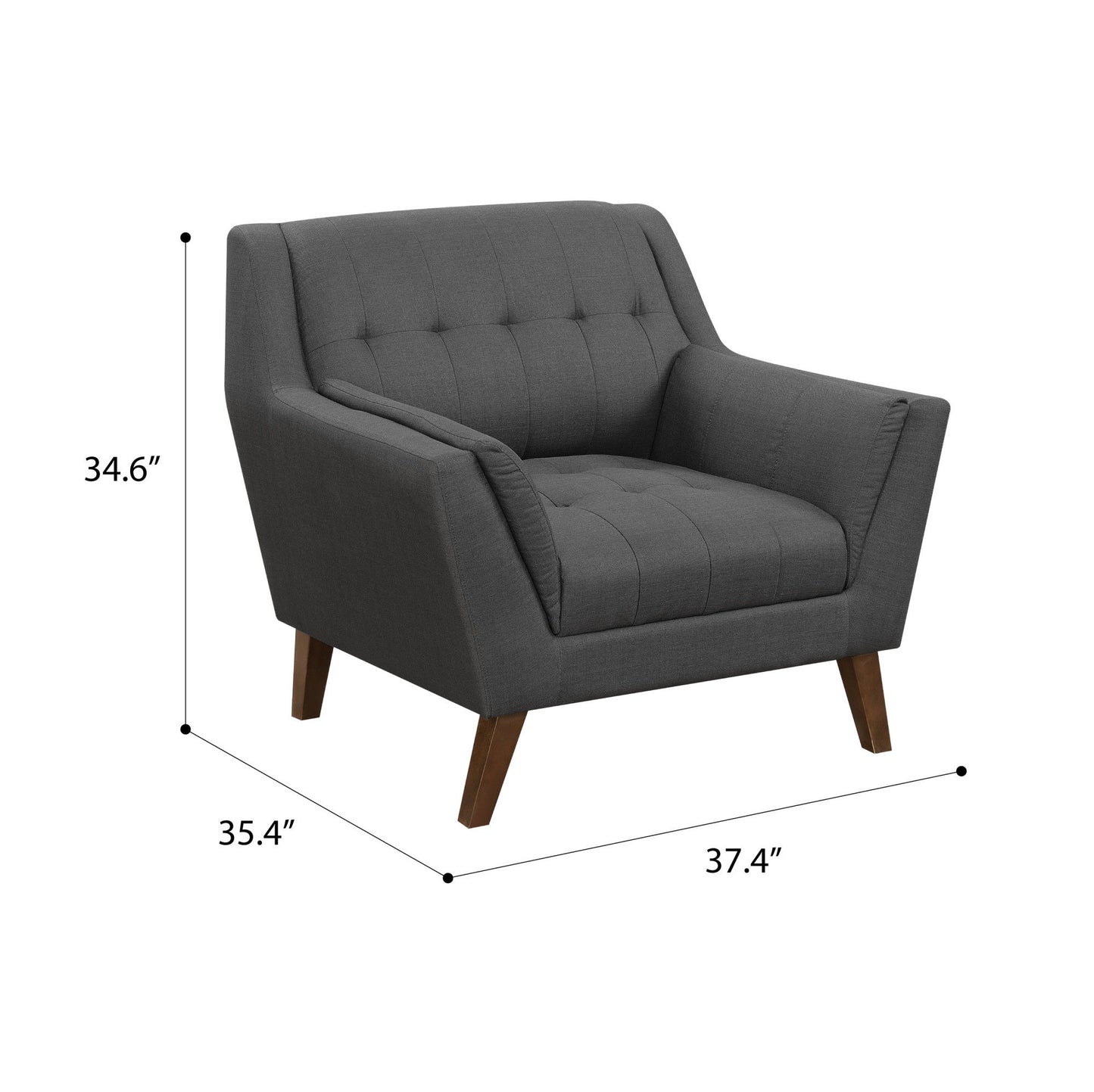 Browning - Accent Chair - Gray