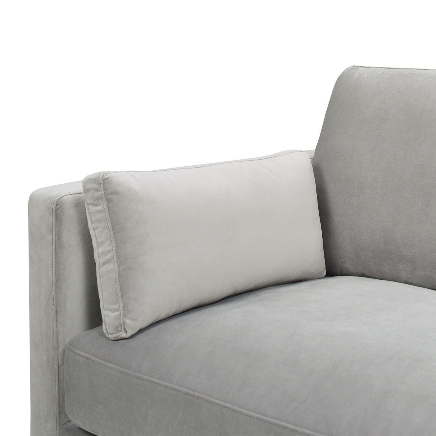 Knox - Modern Farmhouse Sofa - Opal Gray