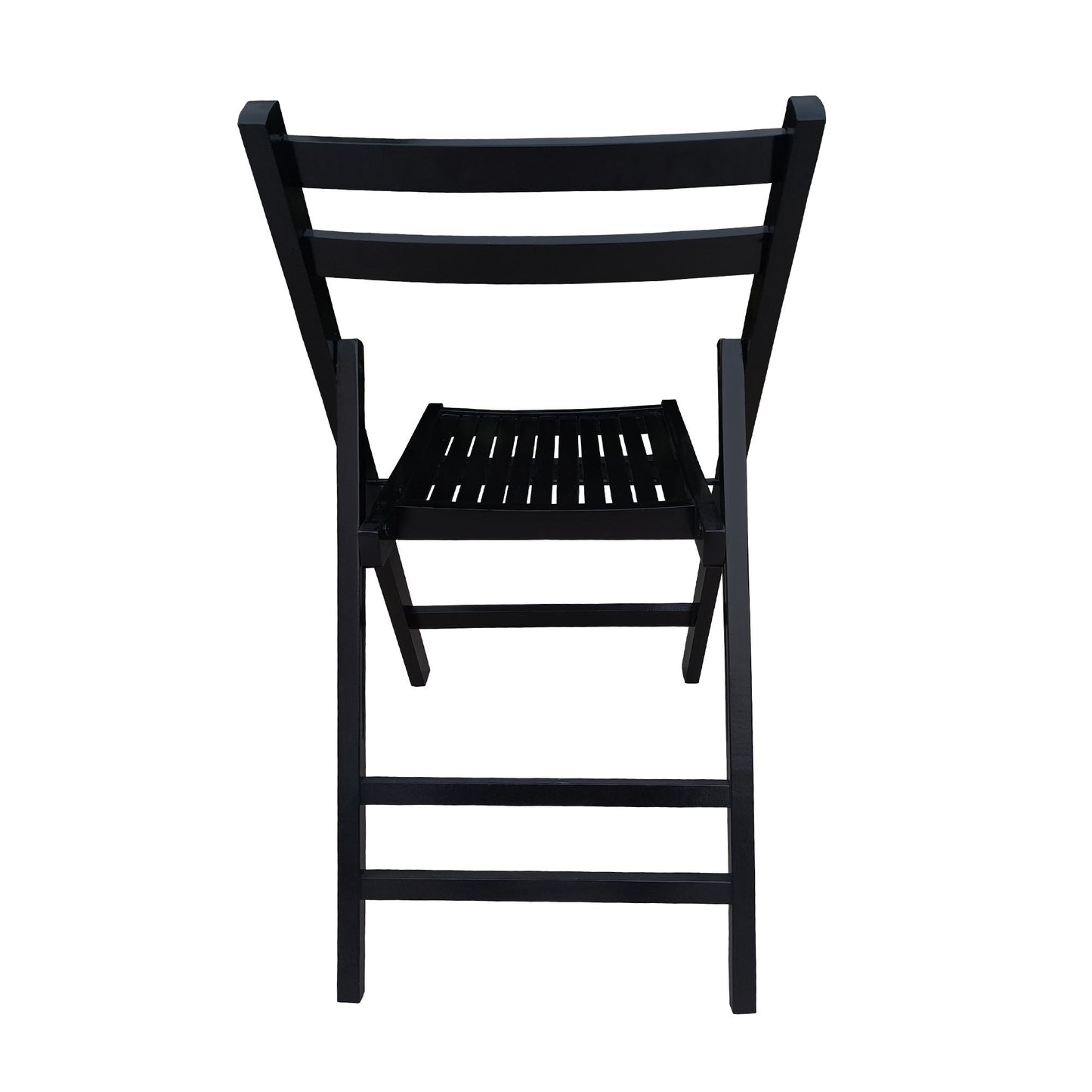 Folding Special Event Chairs, Foldable Style (Set of 4) - Black