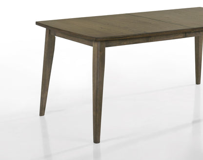 Bistro - Wide Vintage Contemporary Rectangle Dining Table - Walnut