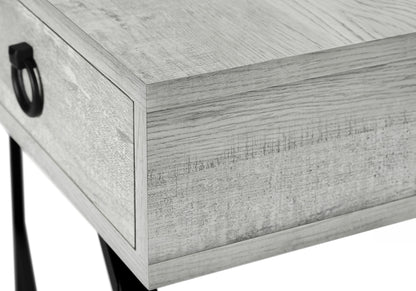 Accent Console Table For Entryway, Storage Drawer, Contemporary & Modern - Gray