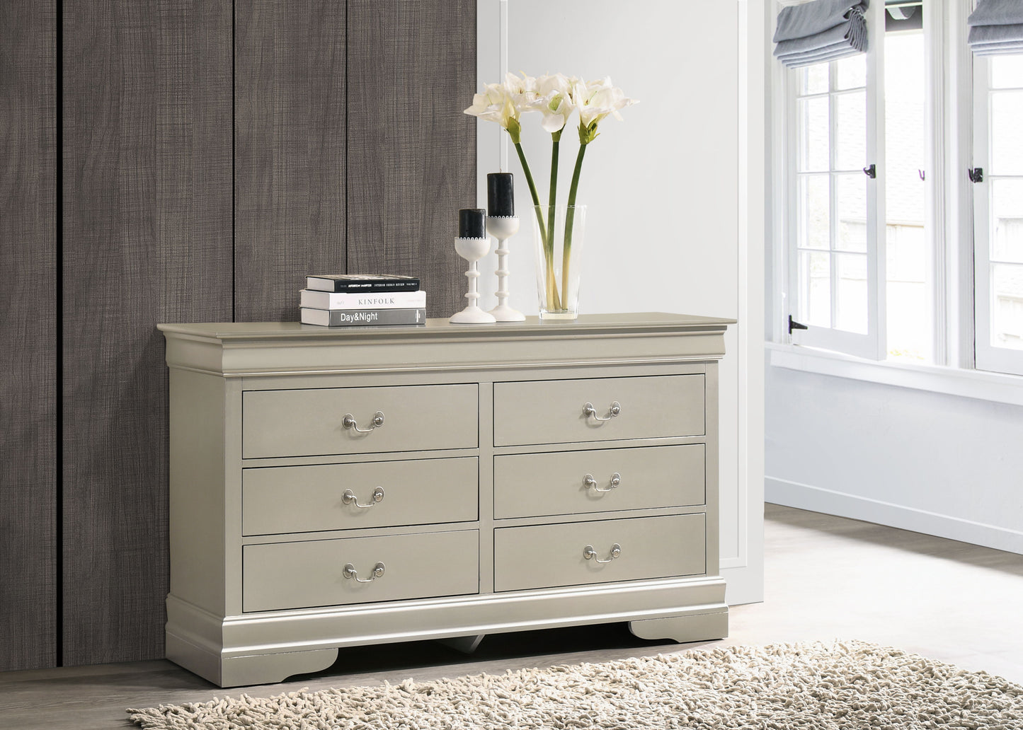 Dresser - Silver Champagne