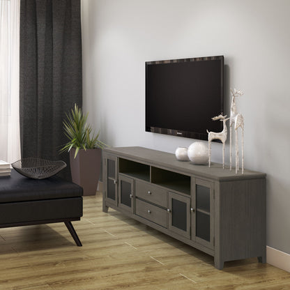 Cosmopolitan - Wide TV Media Stand - Farmhouse Gray