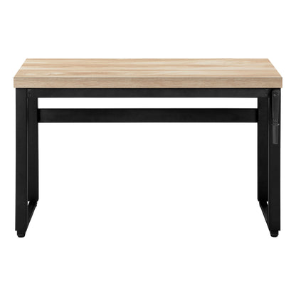 Computer Desk, Home Office, Standing, Adjustable, Laptop, Contemporary & Modern - Natural