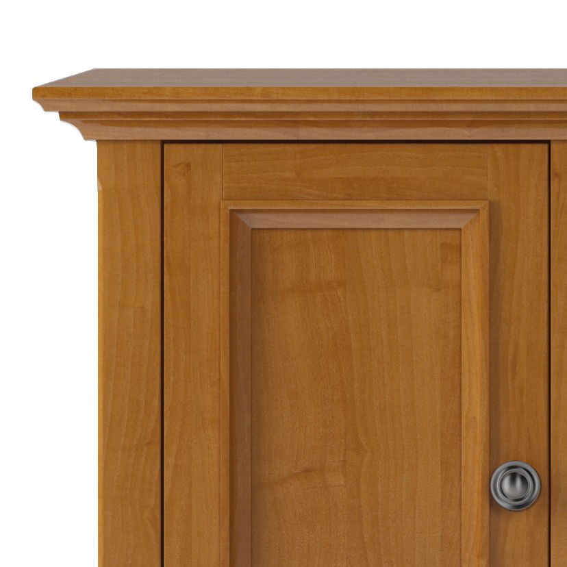 Amherst - Wide TV Media Stand - Light Golden Brown