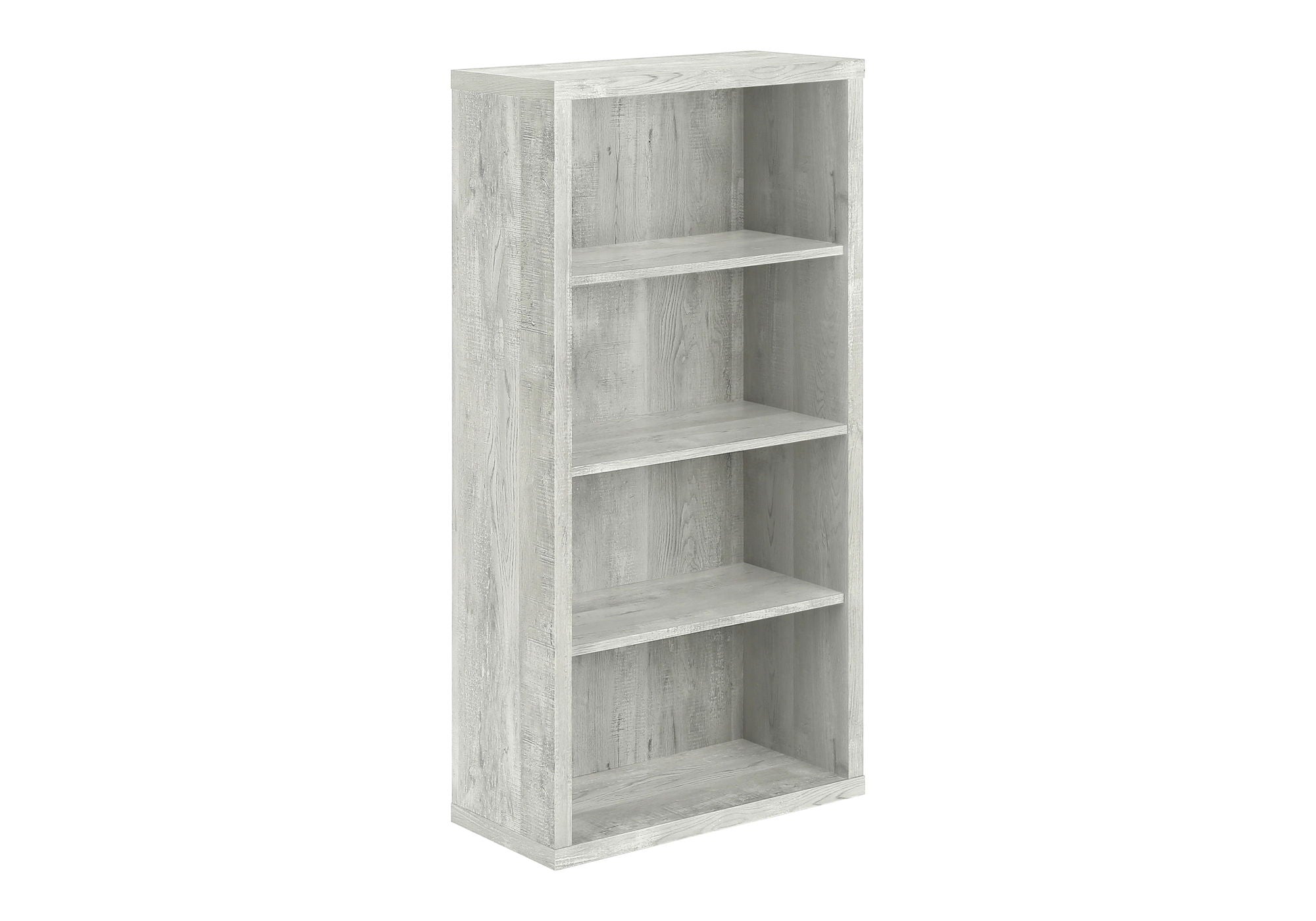 Bookshelf, Bookcase, Etagere, 5 Tier, For Office, Contemporary & Modern - Gray