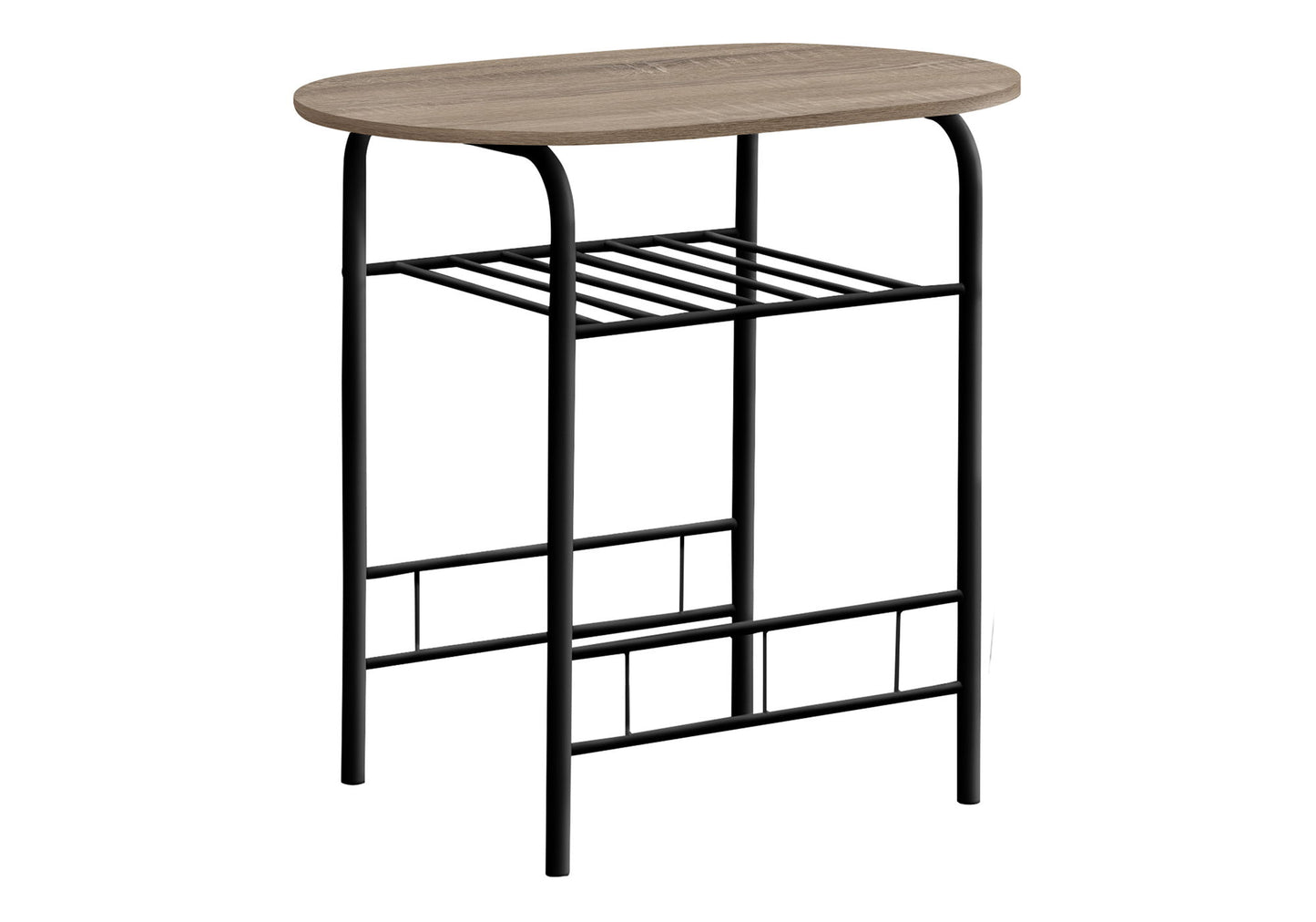 3 Pieces Dining Table Set, Small, Contemporary & Modern - Taupe