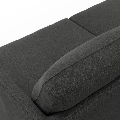 Livingston - Upholstered Sofa - Charcoal Gray