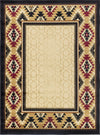 Tribes - 2' X 3' Southwest Area Rug - Cream