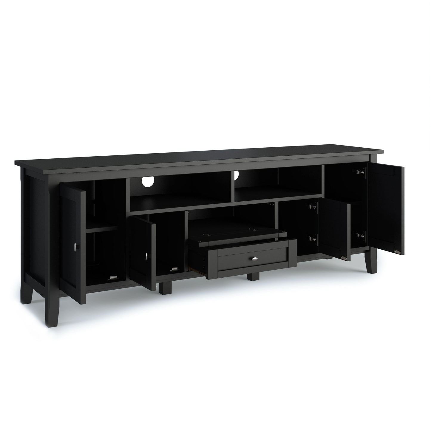Warm Shaker - TV Media Stand - Black