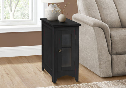 Accent End Table Transitional - Black