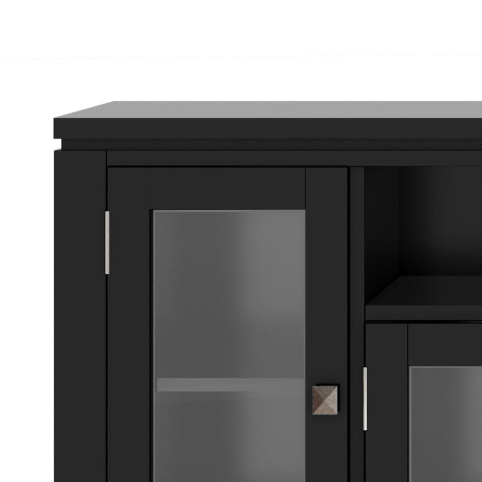 Cosmopolitan - Wide TV Media Stand - Black