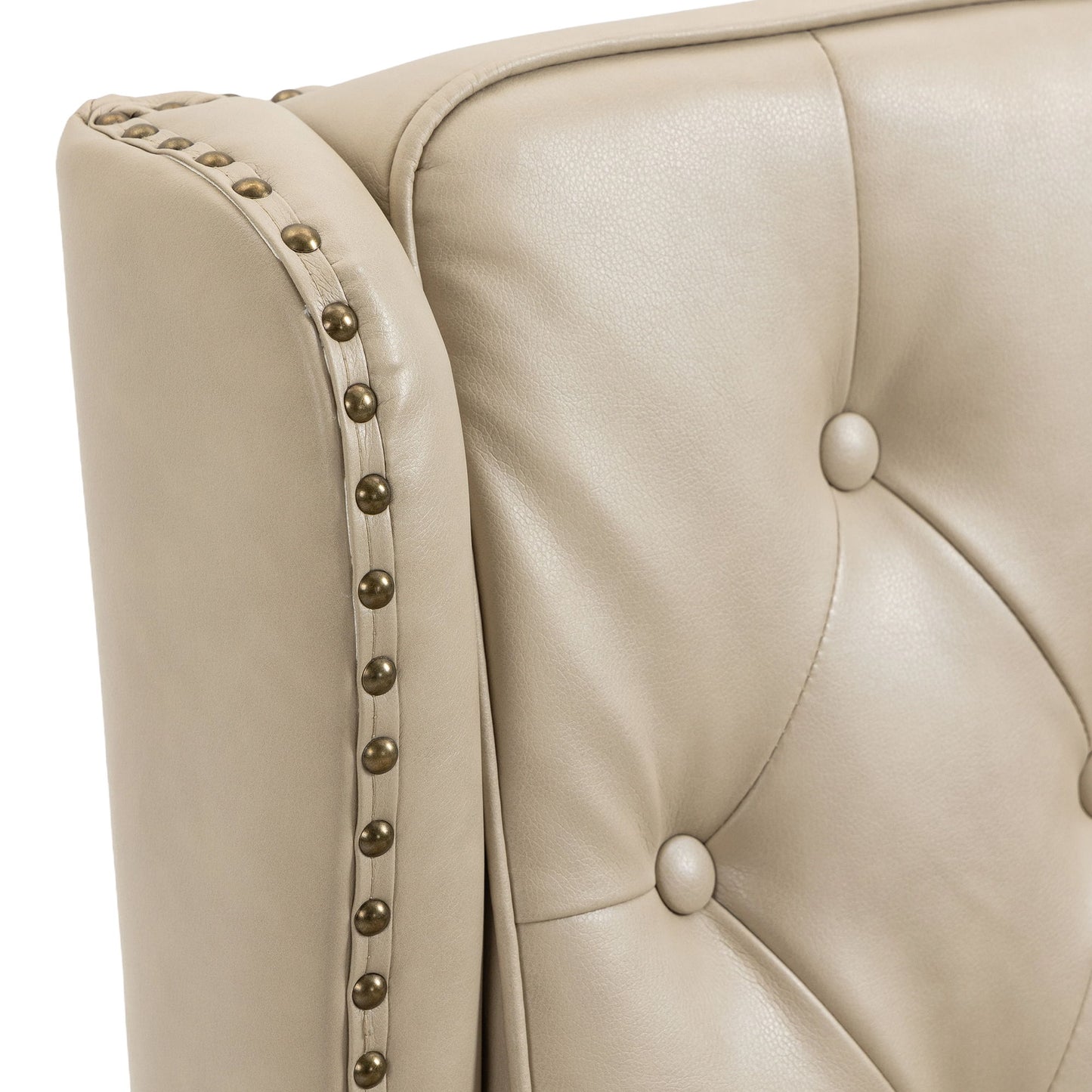 Modern Accent Chair Lounge Chair With Sturdy Wood Legs - Camel
