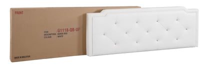 Deb - Full Bed For Cozy Sleep - White