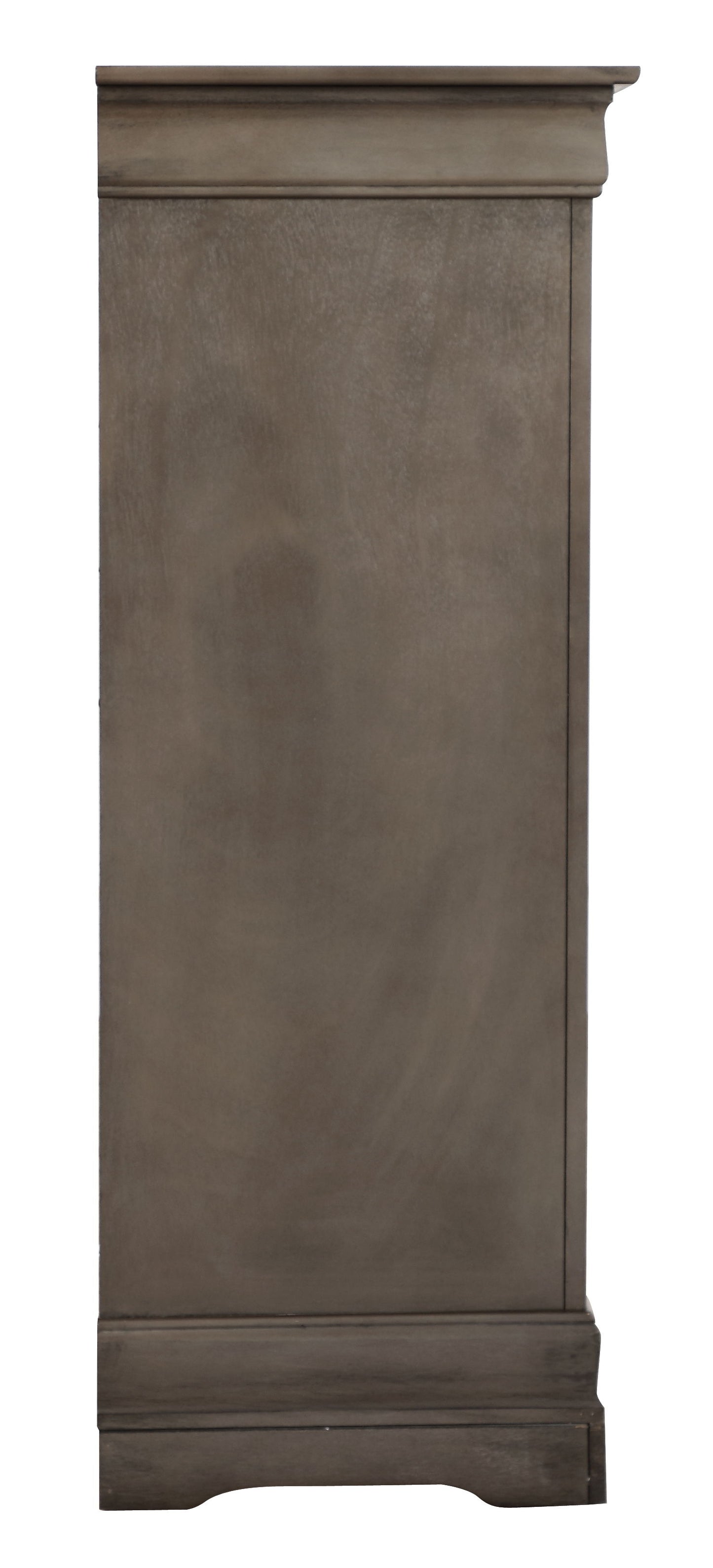 Traditional Style Storage Chest - Gray