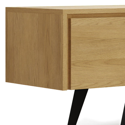 Lowry - Handcrafted TV Media Stand - Oak