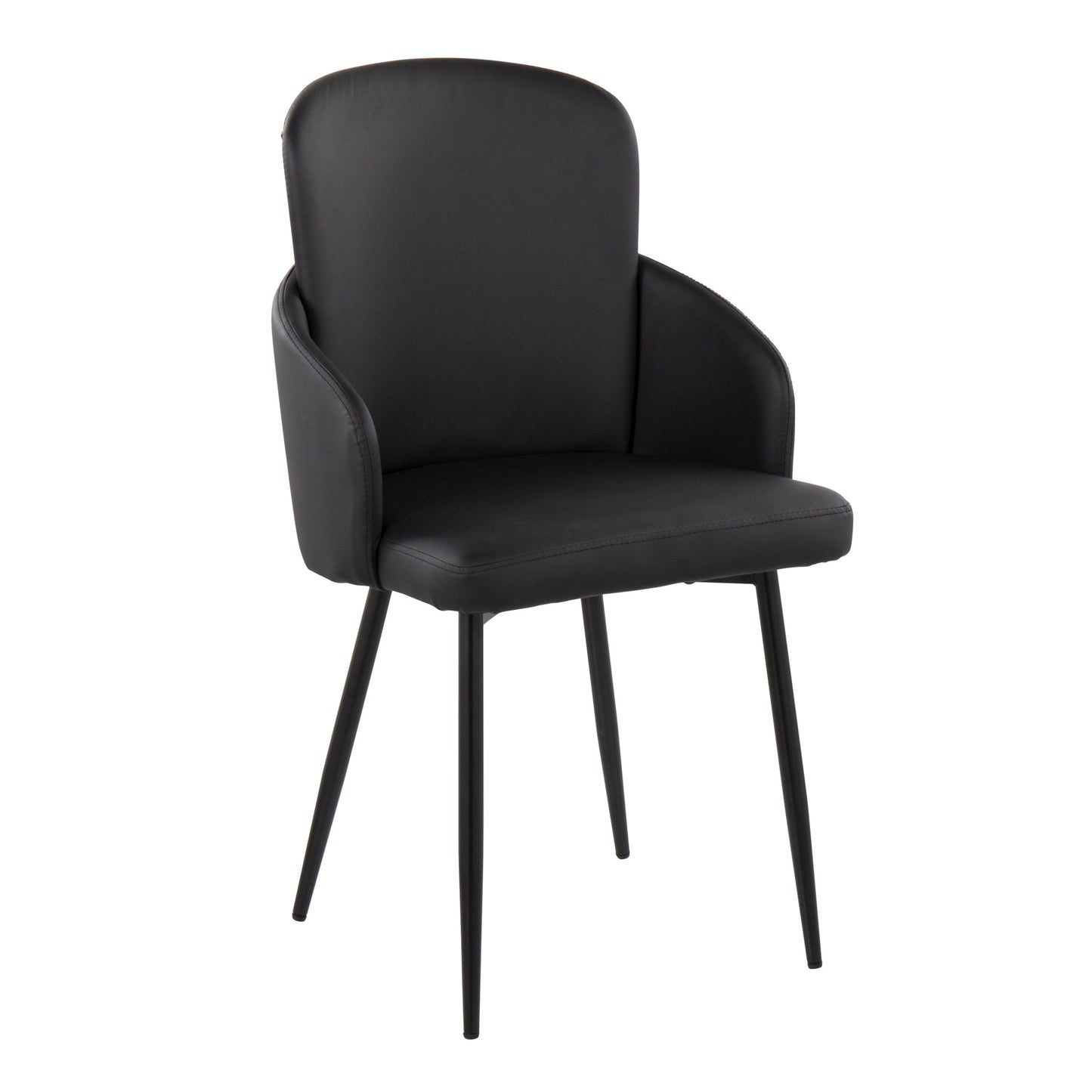 Dahlia - Contemporary Dining Chair (Set of 2) - Black