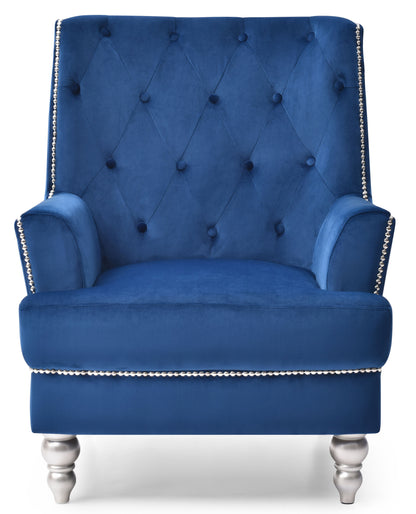 Traditional Chair - Navy Blue
