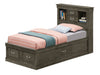 Louis Phillipe - Twin Storage Bed - Gray