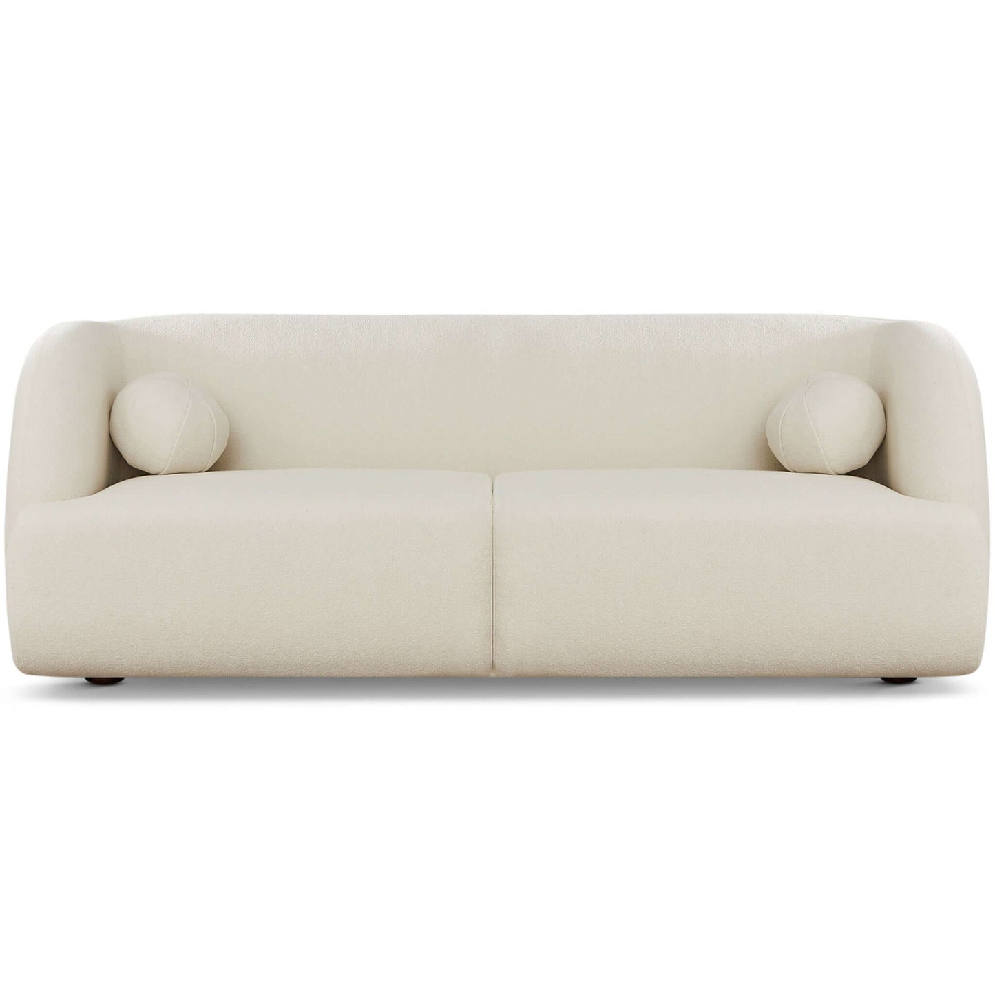 Anna - French Boucle Sofa - White
