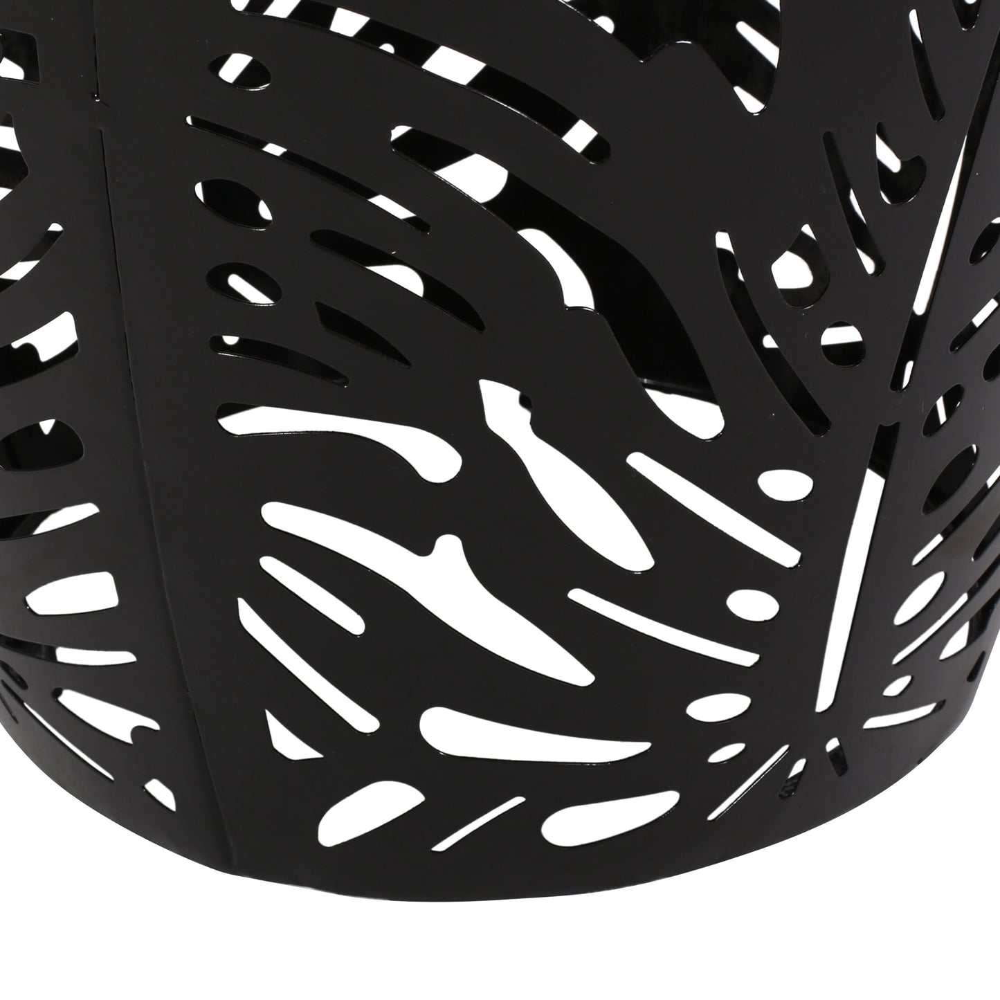 Metal, End Table Large - Black