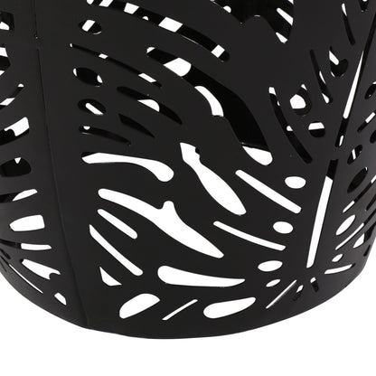 Metal, End Table Large - Black