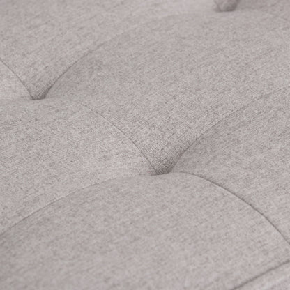 Cosmopolitan - Storage Ottoman Bench With Open Bottom - Cloud Gray