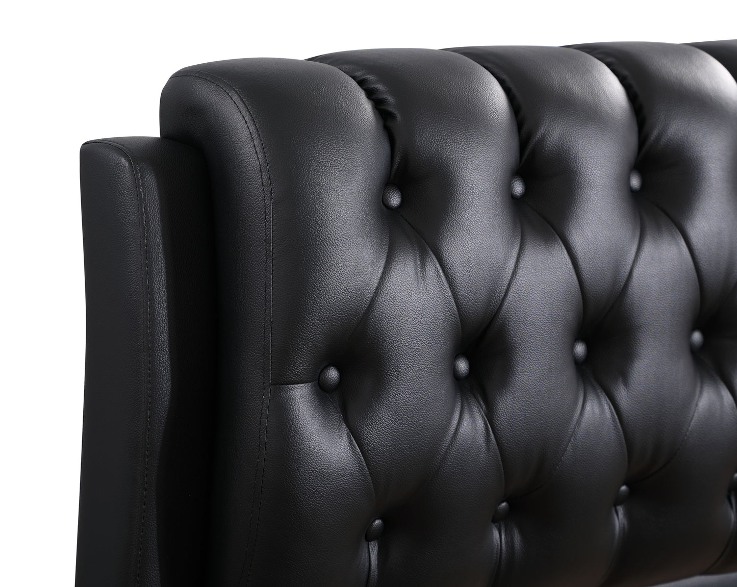 Marilla - King Bed - Black