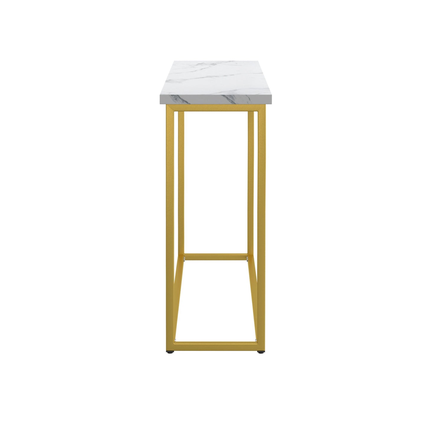 Marb - Sofa Table - White