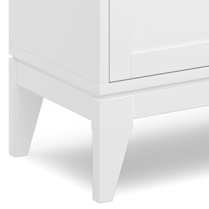 Harper - Low Storage Cabinet - White