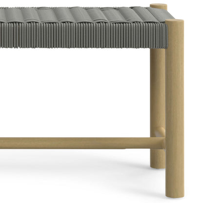 Dahlia - Outdoor Indoor Bench - Gray